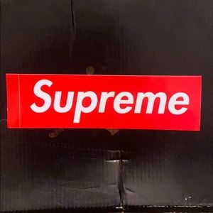 Supreme box logo sticker for sale!